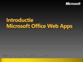 Introductie Microsoft Office Web Apps