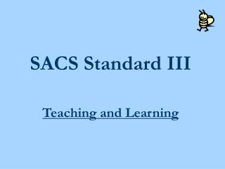 SACS Standard III