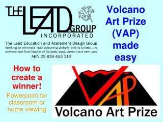 Volcano Art Prize (VAP) made easy
