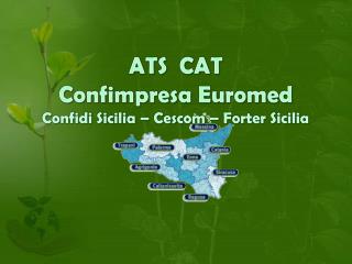 ATS CAT Confimpresa Euromed Confidi Sicilia – Cescom – Forter Sicilia