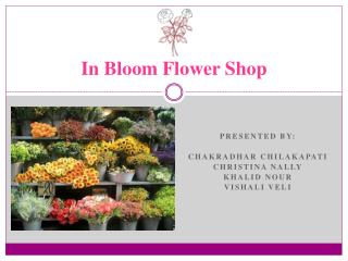In Bloom Flower Shop