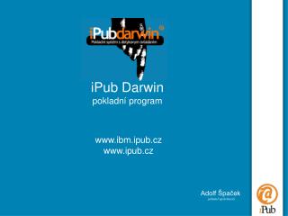 iPub Darwin pokladní program