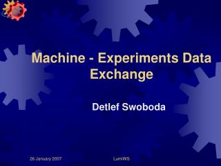 Machine - Experiments Data Exchange