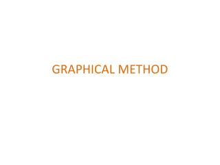 GRAPHICAL METHOD