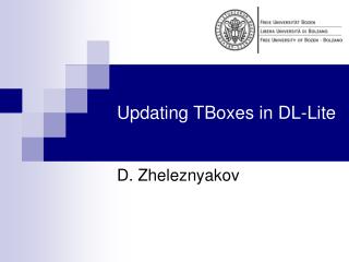 Updating TBoxes in DL-Lite