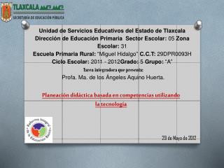 Unidad de Servicios Educativos del Estado de Tlaxcala