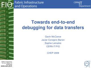 Towards end-to-end debugging for data transfers