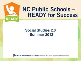 Social Studies 2.0 Summer 2012