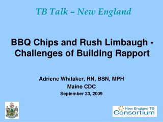 BBQ Chips and Rush Limbaugh - Challenges of Building Rapport