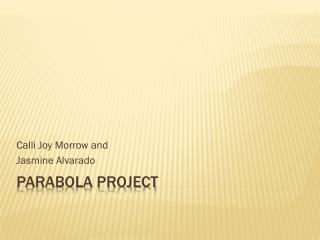 Parabola Project