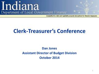 Clerk-Treasurer’s Conference