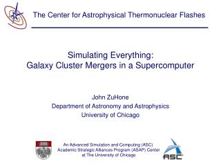 Simulating Everything: Galaxy Cluster Mergers in a Supercomputer