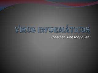 Virus informáticos