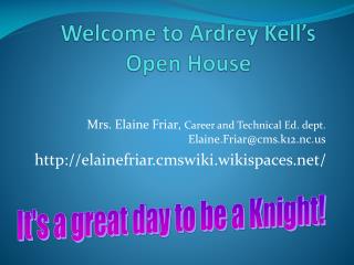 Welcome to Ardrey Kell’s Open House