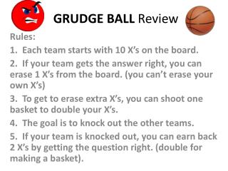 GRUDGE BALL Review