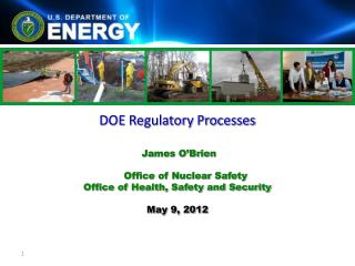 DOE Regulatory Processes