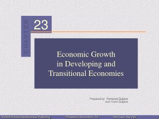 Economic Growth in Developing and Transitional Economies