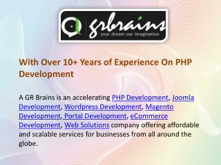PHP - Effective Way To Get Complete Web Solutions