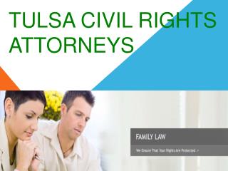 Tulsa Civil Rights Attorneys