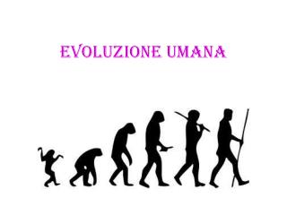 EVOLUZIONE UMANA