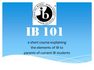 IB 101