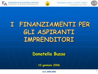 Donatella Busso 10 gennaio 2006