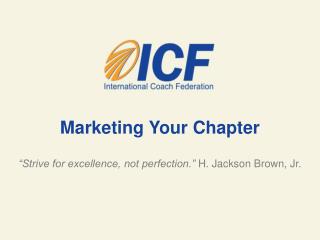 Marketing Your Chapter