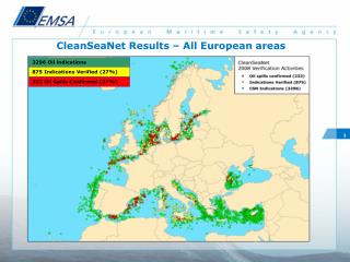 CleanSeaNet Results – All European areas