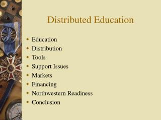 Distributed Education