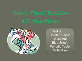 Chem Final Review- 15 Questions