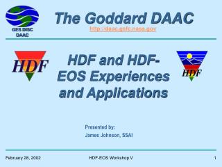 The Goddard DAAC daac.gsfc.nasa