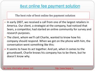 An Easy Guide to the Different Types of best online fee paym