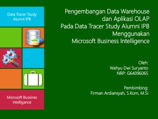 Data Tracer Study Alumni IPB