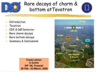 Rare decays of charm &amp; bottom atTevatron