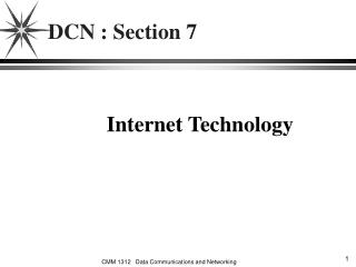 DCN : Section 7