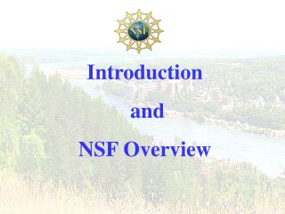 Introduction and NSF Overview
