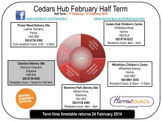 Cedars Hub February Half Term