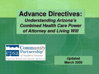 Advance Directives: Understanding Arizona’s Combined Health Care Power of Attorney and Living Will