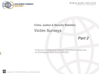 Victim Surveys Part 2