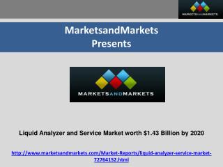 Liquid Analyzer and Service Market