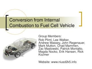 Conversion from Internal Combustion to Fuel Cell Vehicle
