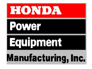 Honda Power Equipment Manufacturing, Inc. Swepsonville, NC