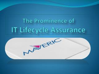 The Prominence of IT Lifecycle Assurance