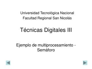 Técnicas Digitales III