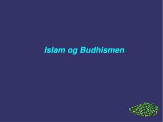 Islam og Budhismen