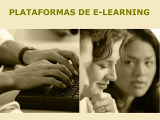 PLATAFORMAS DE E-LEARNING