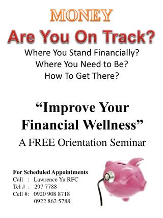 Where You Stand Financially? Where You Need to Be? How To Get There?
