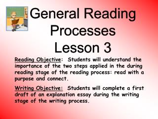 General Reading Processes Lesson 3