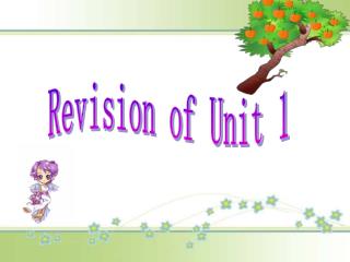 Revision of Unit 1