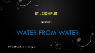 IIT Jodhpur presents